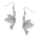 Ed Hardy Butterfly Dangling Earrings