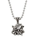 Ed Hardy Steel 'Love Kills Slowly' Skull Necklace