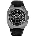 Carrera Men's Sprint Black Leather Band Watch