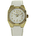 Carrera Women's Sprint White Leather Band Watch