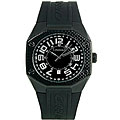 Carrera Men's Athletic Black Rubber Strap Watch