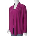 Adi Designs S Max Women's Solid Magenta Top Set