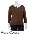 Evie Women's 3/4-sleeve Plus Size Top