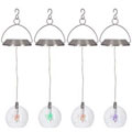 Solar-powered Star Decorations (Set of 8)