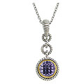 Meredith Leigh Sterling Silver Amethyst Necklace
