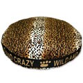 Tarzana Cheetah 'Wild and Crazy' 26-inch Round Dog Bed