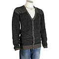 Diesel Black Gold Men's Patterned Cardigan