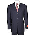Mantoni Men's Herringbone Three-button Wool Suit