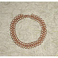 Paula Lang Jewelry Copper Dog Collar