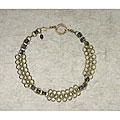 Paula Lang Jewlery Handmade Brass Dog Collar