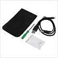 Silver 2.5-inch SATA HDD Enclosure