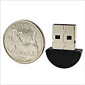 Black Mini USB Bluetooth 2.0 20-meter Adapter Dongle