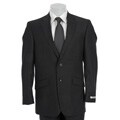 Kenneth Cole Slim Collection Men's Charcoal 2-button Wool Suit