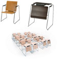 SeatTable Stacking Chair/ Table