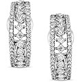18k Gold 1 1/4ct TDW Diamond Clipback Earrings (H-I, SI)