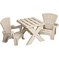 American Plastic Toys Children's Plastic Table and Chairs Set