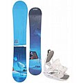 LTD Moxie Women's 144 cm Snowboard And Flow Muse Bindings