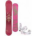 LTD Moxie Women's 149 cm Snowboard And LTD LT35 Bindings