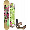 Technine Dime Women's 152 cm Snowboard with T9 Dime Bindings