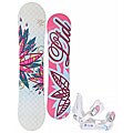 LTD Betty Youth Girl's 139 cm Snowboard and LT100 Bindings Set