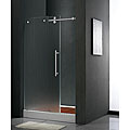 Vigo Frameless 60x74-inch Frosted Glass Sliding Shower Door