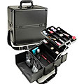 Seya Pro Black Cosmetic Case with Trays