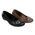 Bamboo by Journee Button-accent Ballet Flats
