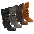 Glaze by Adi Buckle Accent Slouchy Boots