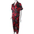 Happie Brand Women's 2-piece Satin Pajamas