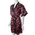Happie Brand Women's Satin Chemise and Robe Set