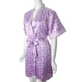Happie Brand Women's Satin Chemise and Robe Set