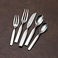 Sasaki Double-helix Stainless Steel 20-piece Flatware Set