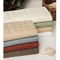 Dobby Windowpane 420 Thread Count Egyptian Cotton Sheet Set
