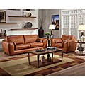 Tremper Top Grain Furniture Sofa Set