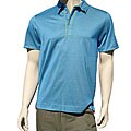 Robert Graham 'C-Note' Men's Blue/ Green Polo
