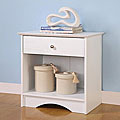 Montego White Wood Nightstand