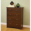 Montego 4-drawer Brown Wood Chest