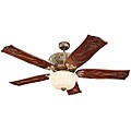 British Bronze 'Van Buren' 60-inch Indoor Ceiling Fan