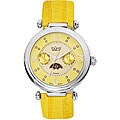 Burgi Women's Diamond Swiss Quartz Watch
