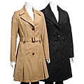 DKNY Women's Belted Rain/ Trench Coat