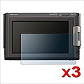Sony Cybershot DSC-T90 LCD Screen Protector (3 Pack)