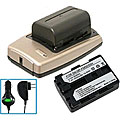 Sony Camcorder Battery and Charger for NP-FM50/NP-FM30