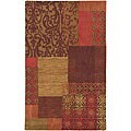 Hand-tufted Current New Zealand Wool Rug (8' x 11')