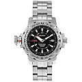 Seiko Men's Mile Marker Perpetual Calendar Black Dial Steel Watch