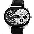 Joshua & Sons Men's Dual Time Multifunction Watch