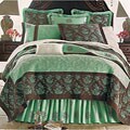 Chinoise Quilt 6-piece Quilt Set w/ Bedskirt