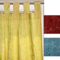 Polyester Taffeta 42x84 Embroidered and Bead Panel (India)