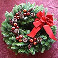 Harvest Deluxe 24-inch Fresh-cut Maine Balsam Wreath