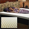 Ventilated Memory Foam 1-inch Mattress Topper (Pack of 2)