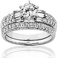 14k Gold 1 7/8ct TDW Diamond Bridal Set (H-I, SI-I2) (Size 6.5)